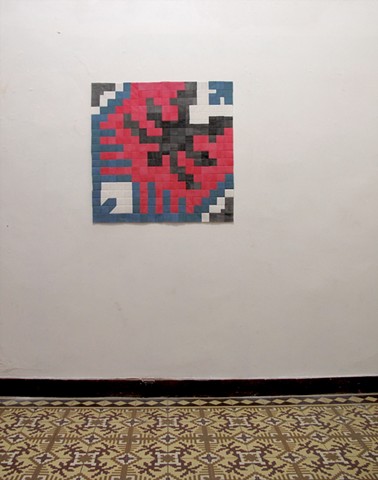 Tile Floor Tile, in situ