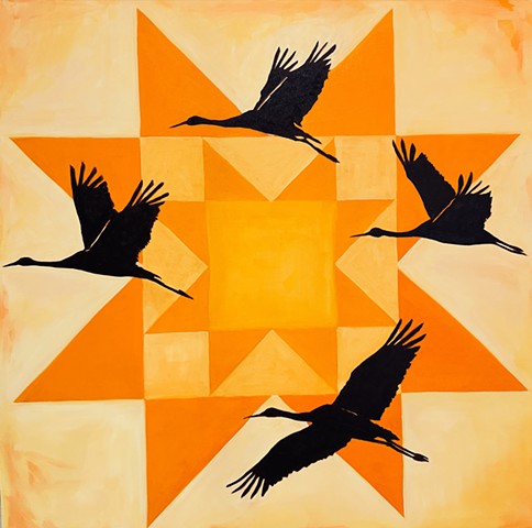 with flying colors print