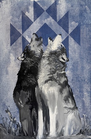 Wolves howling 