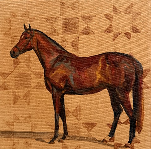 SOLD Red Earth Horse