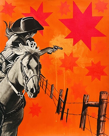 shooting stars print