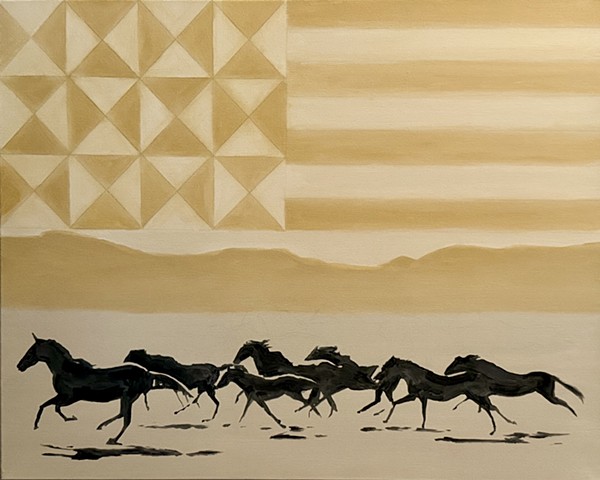 freedom stampede print