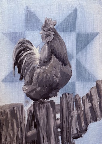 Cowboy Jack, the Rooster