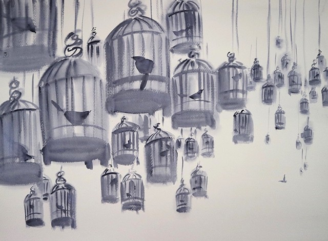 Aaron Gan Aaron Art WATERCOLOR sINGAPORE