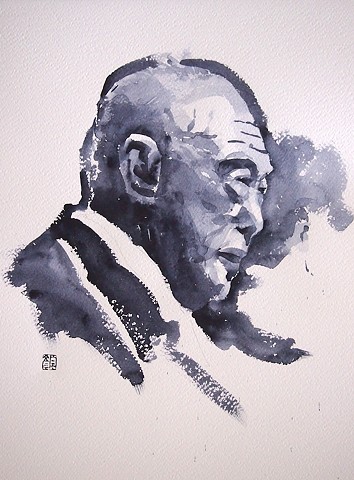 aARON gan aaron art WATERCOLOR