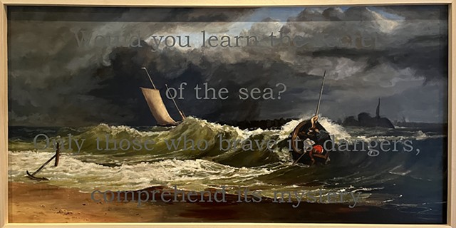 Would you learn the secrets of the sea: After JMW Turner
