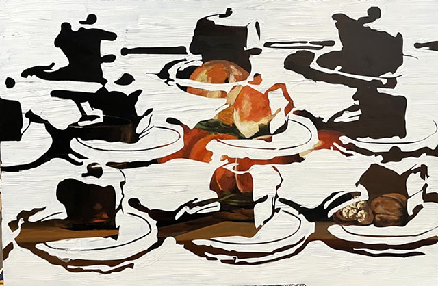 Still Life #2: After Chardin and Thiebaud