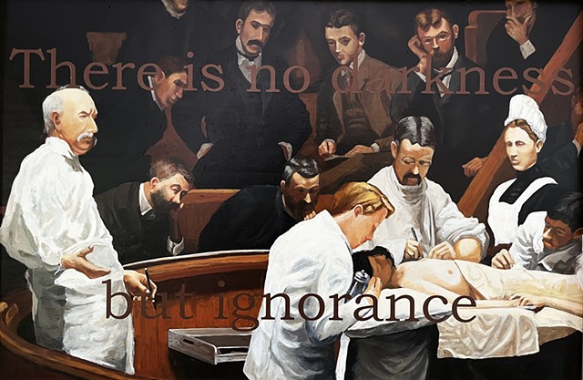 There is no darkness: After Eakins