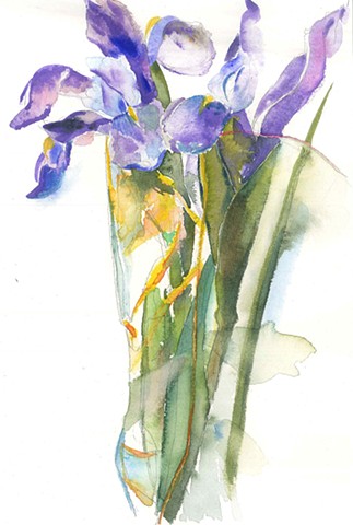 watercolor by Qing Song