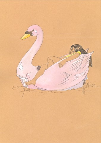 Leda and the Swan I
