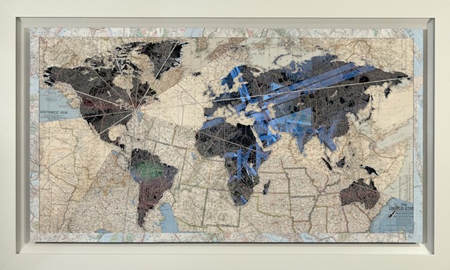Untitled: Mercator Projection, New York
