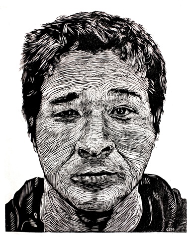 Woodcut, Portrait