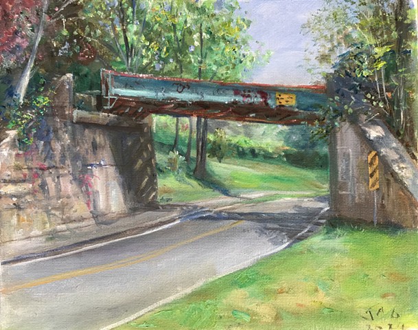 Old King’s Highway Railroad Bridge- spring