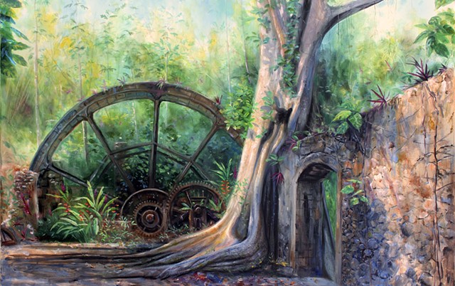 Balenbouche Water Wheel