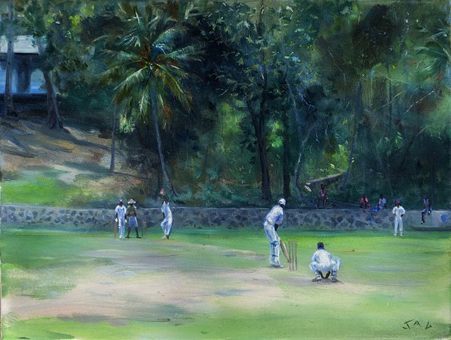 Cricket at Crossover Field 