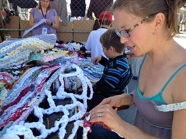 Crochet Jam, Maker Faire, Bay Area