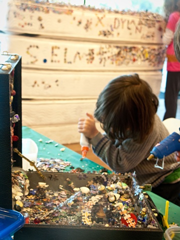 April 2012 Artist-in-Residence, de Young Museum, San Francisco
2012