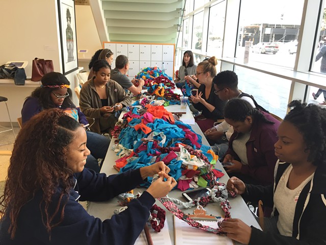 Crochet Jam at the Museum of African Diaspora (MoAD) San Francisco