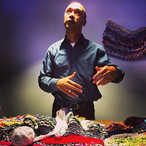 Crochet Jam, Left Brain Meets Right Brian, at DJ717, San Francisco 2014