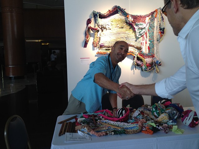Crochet Jam, NADA MiamiBeach, sponsored by ARTADIA 2014