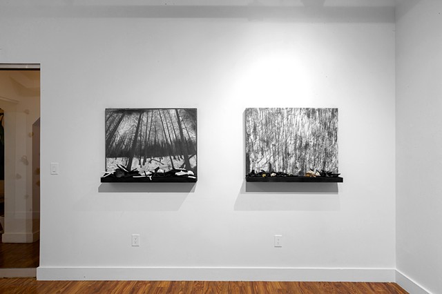 Installation view of solo exhibition 'Exposure' at Java Project