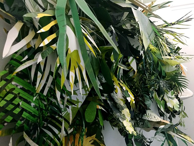 Living Wall Paper Plants