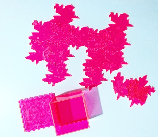 Pink Puzzle Box (Detail)