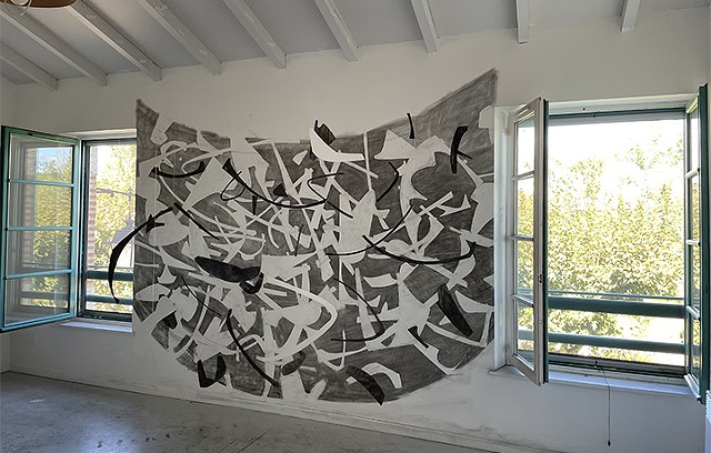 Auvillar Wall Drawing