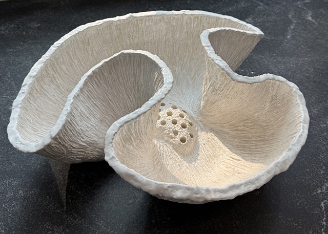 Coiled Vessel, White