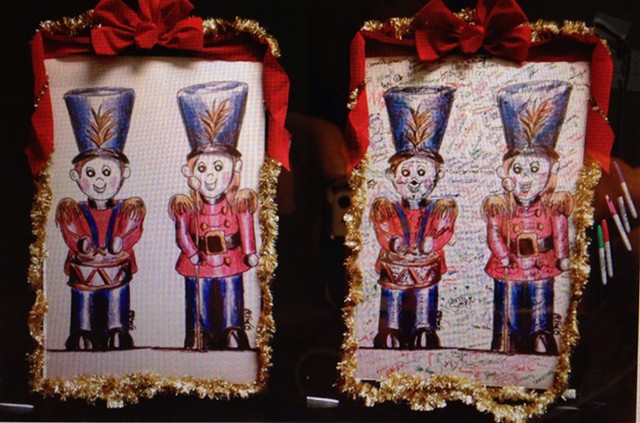 Poster of Nutcrackers signed by Behind the Scenes people