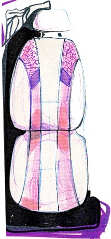 Saturn S-Series Seat Concept 