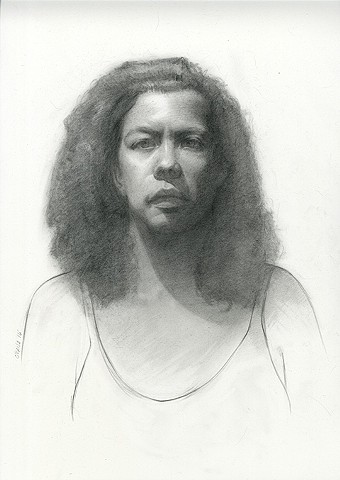 Female Portrait Drawing