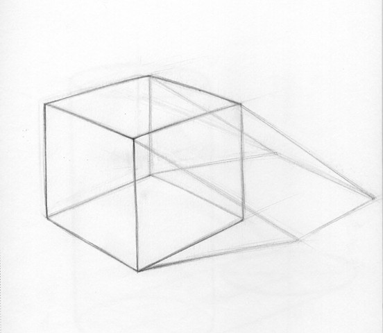 Cast Shadow for a Cube
