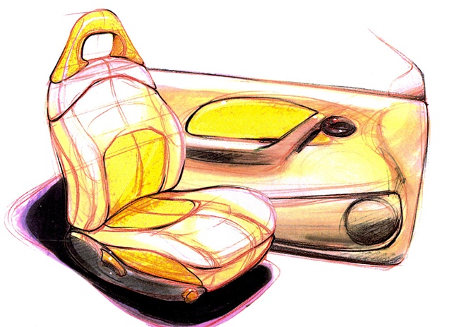 Saturn S-Series Seat Concept 