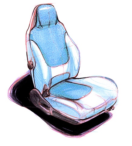 Saturn S-Series Seating Concept 