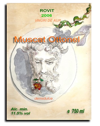 Wine label for Muscat Ottonel