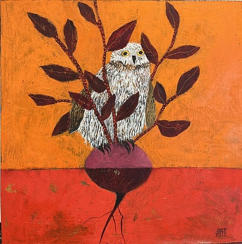 Bird on Beet