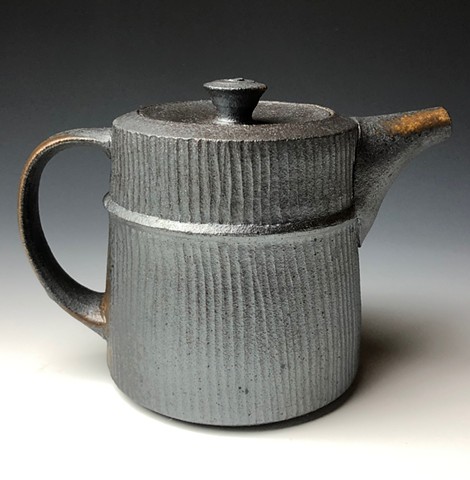 Abby Milner, teapot, ceramics, pottery, deer isle maine