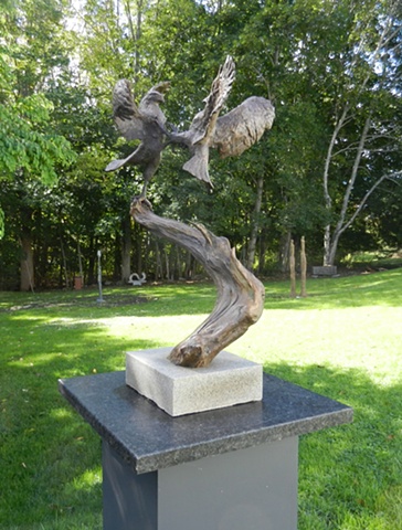 Cynthia Stroud, artist, sculpture, bronze, Turtle Gallery, Deer Isle, Maine, Stonington, Blue Hill, Bar Harbor
