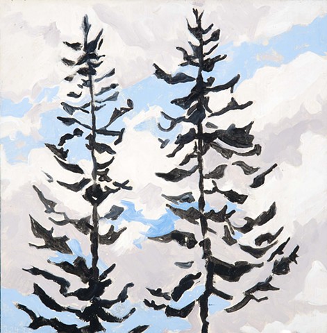 Larry Moffet, spruce tops, deer isle, local artist