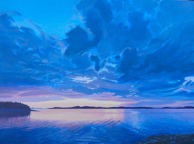 Susan Mangam, artist, landscape, oil painting, Turtle Gallery, Deer Isle, Maine, Stonington, Blue Hill, Ellsworth, Bar Harbor
