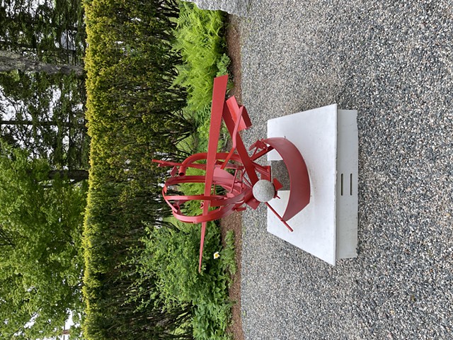 James Wolfe, steel, sculpture, Turtle Gallery, Deer Isle, Maine, Stonington, Blue Hill, Bar Harbor