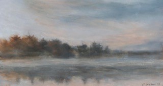 Adele Ursone, Dream, Oil on panel, woman artist, landscape painter, Deer Isle, Maine