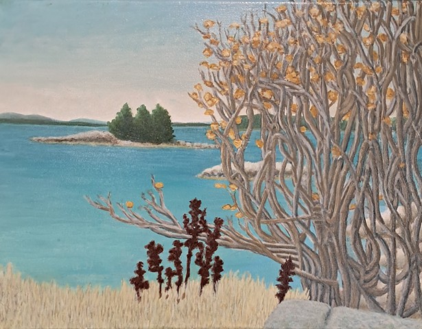 Pressey Cove's Last Leaves