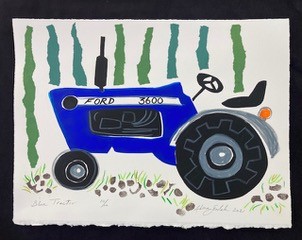 Blue Tractor