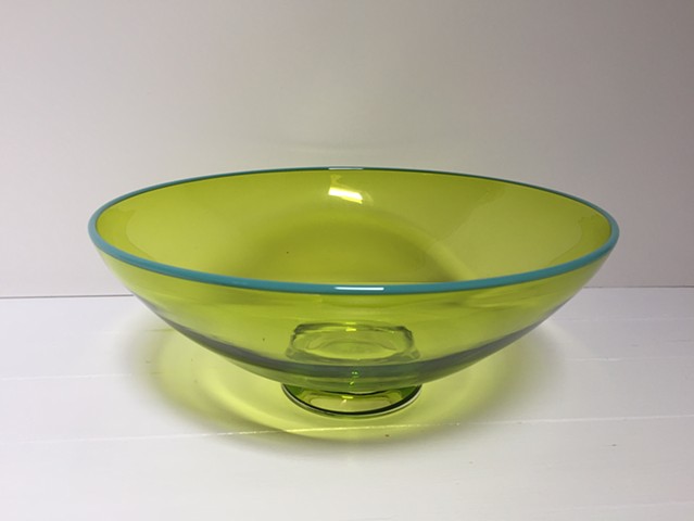 Small Yellow Transparent Bowl