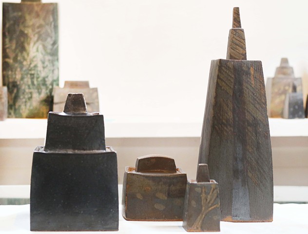 Sequoia Miller, Cityscape, ceramics, toronto museum, deer isle Maine