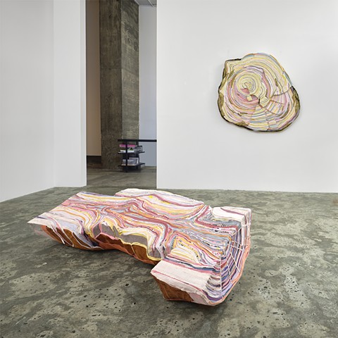 Lengthwise and Withered, Installation view 
