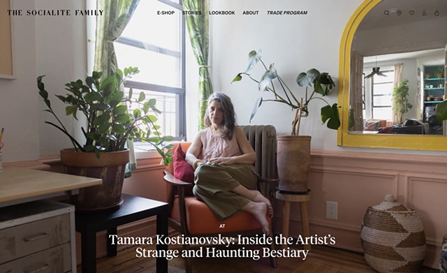 The Socialite Family, Tamara Kostianovsky: Inside the Artist’s Strange and Haunting Bestiary