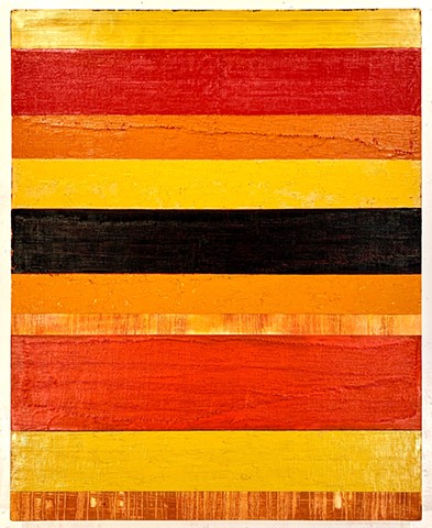 oil on canvas mixed media abstract grid painting oil painting assemblage collage art 